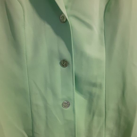 NWT Vintage Mynette Mint Green Jacket Sz 22-C - Picture 7 of 7